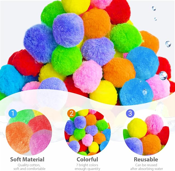 70 Pcs Reusable Water Balls - Image 3