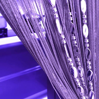 ave split 100cmX200cm Decorative Door String Curtain Beads Wall Panel Fringe by avesplit