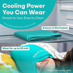 Medi Grade Migraine Relief Cap - Cooling Compression Headache Relief Cap with Full Coverage - Soft Flexible Fabric Gel Migraine Cap That Blocks Light, Reusable Migraine Mask for Cold Therapy