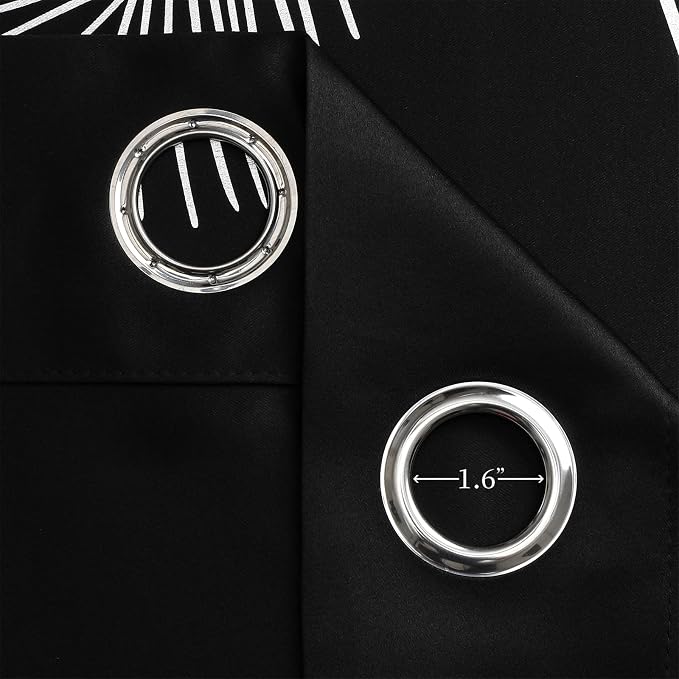 Blackout Curtains Drapes Energy Saving Light Blocking Blacout Curtains - Image 8