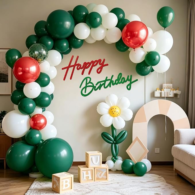 TONIFUL Happy Birthday Sign for Backdrop - Image 4