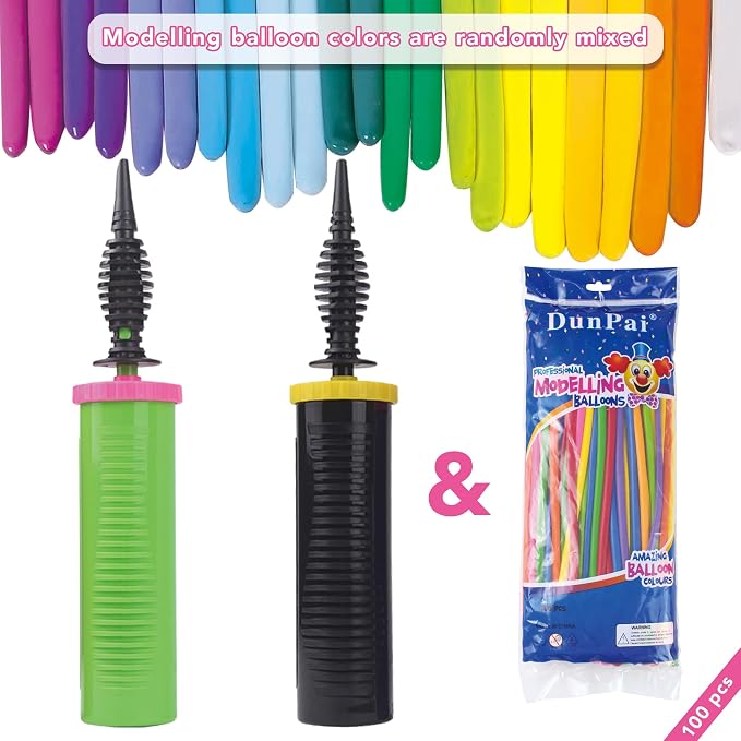 Balloon Pump Handheld Two-Way Dual Action Balloon Inflator Pumping - Image 2