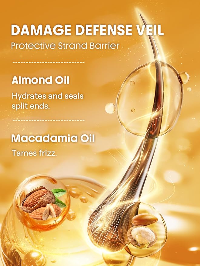 SHEGLAM Automatic Curling Iron 1 inch + 24K Hair Oil
