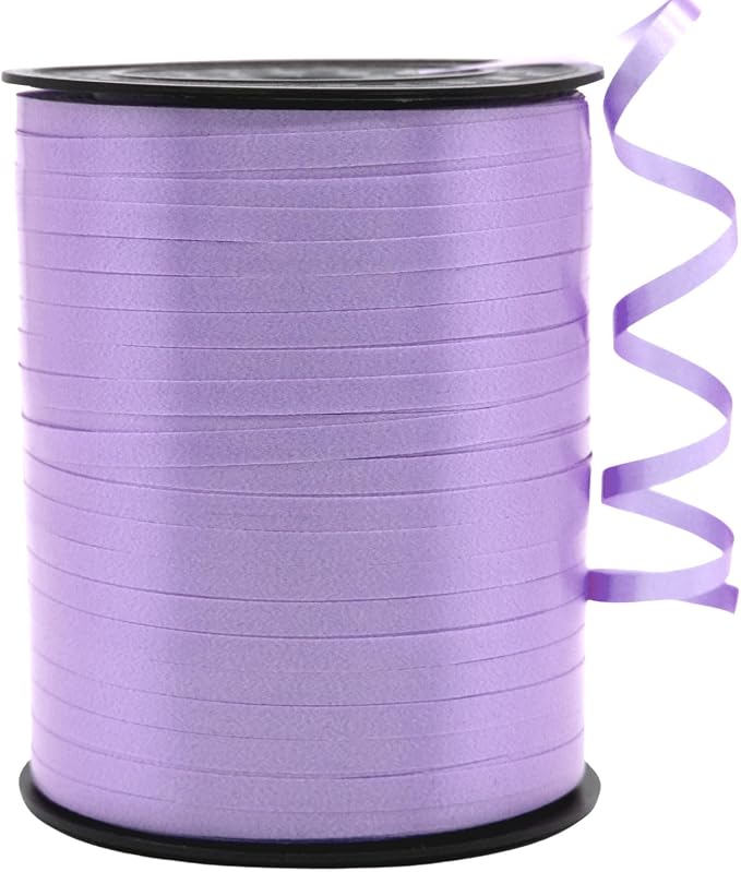 Curling Ribbon Purple Ribbon for Gift Wrapping 500 Yards x 1/5" Wide | Balloon by IEDASINGSCHOICE