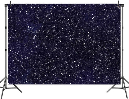 HQM 8x6FT Soft Fabric/Polyester Backdrop Night Sky Star Universe Space Starry - Image 5