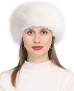 Faux Fur Headband for Women Winter Earwarmer Earmuff with Elastic