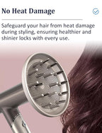 Diffuser Attachment for Shark Hair Dryer HD542, HD732, HD731, HD332, HD331, HD301, Styling Tool for Wavy, Curly, Coily Hair, Enhance Natural Curls Accessories for Blow Dryer Styler