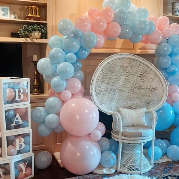Pink and Blue Balloons - Image 7