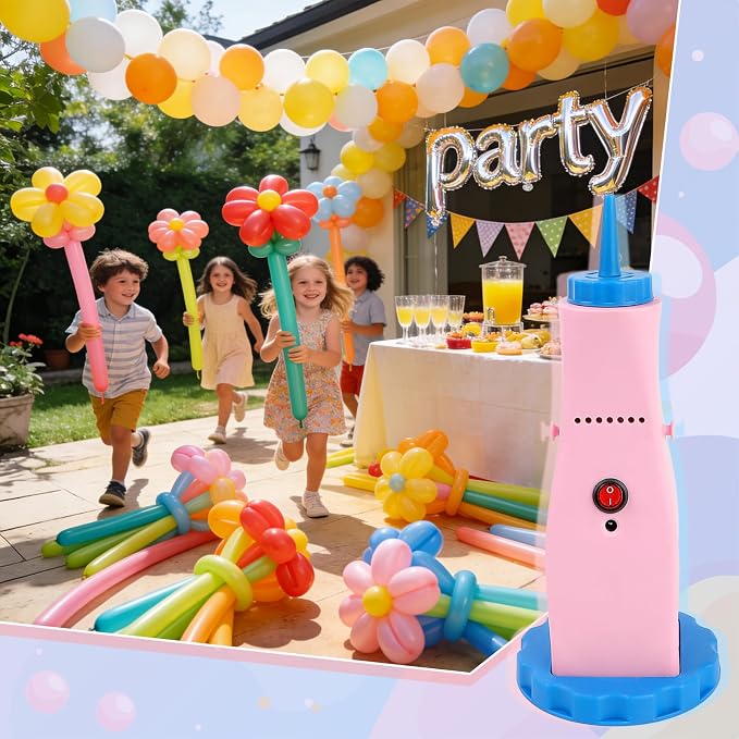 AXHJ Electric Balloon Pump, Portable Inflator Blower - Image 6