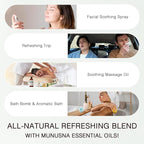 Peppermint Essential Oil, 100% Pure & Natural Peppermint Oil 100ML, Premium Grade Aromatherapy Oil for Skin Body Hair Care, Freshening Air, Mood, Diffuser, Massage, Soap and Candle Making
