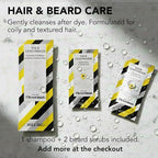 Reusable Hair & Beard Dye System for Men – Up to 5 Uses | 7-Minute Natural-Looking Gray Coverage | No-Drip Cream with SkinArmour® – Cleverman (Black for Black Men)