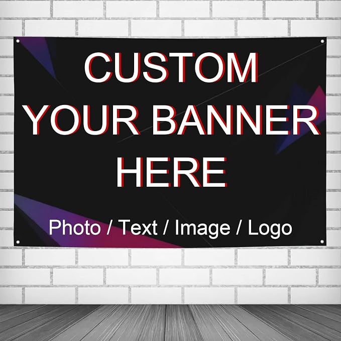Custom Banners And Signs Customize by Unknown