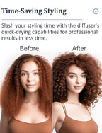 Diffuser Attachment for Shark Hair Dryer HD542, HD732, HD731, HD332, HD331, HD301, Styling Tool for Wavy, Curly, Coily Hair, Enhance Natural Curls Accessories for Blow Dryer Styler