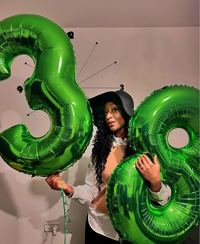 Green 8 Balloon - Image 4