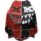 Barber Capes for Men Hair Cutting Capes with Snaps Salon Capes for Stylists Waterproof Hairdresser Gown Cape- 63”× 56”(Red)