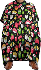 Extra Large Hair Styling Cape, Haircut Apron Japanese Sushi Haircuting Salon Cape Gown for Hair Cutting Styling