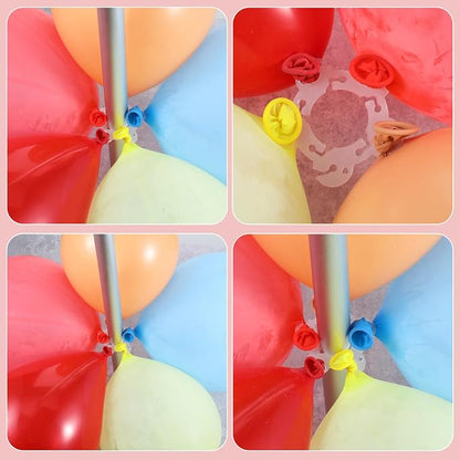 Xindojuz 50 PCS Balloon Clips for Balloon Arch, Plastic BalloonArch Clips - Image 3
