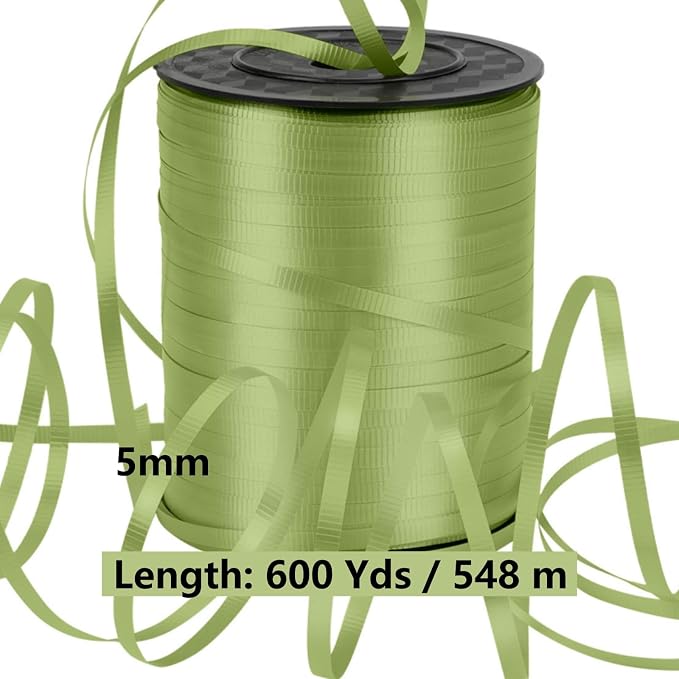 600 Yards Curling Ribbon, Balloon String Roll Ribbon and Bows - Image 5