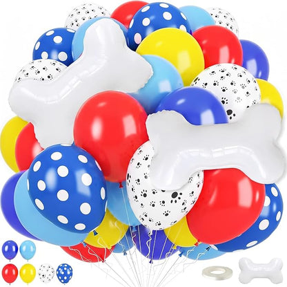 Dog Balloons, Dog Paw Latex Animal Balloon by Togvu