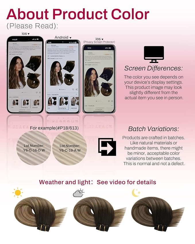 Moresoo 14 inch Clip in Hair Extensions Human Hair Remy Double Weft Human Hair Clip in Extensions Balayage Hair Extensions for Women Ombre Dark Brown to Dark Ash Blonde with Golden Blonde 5pcs 80g