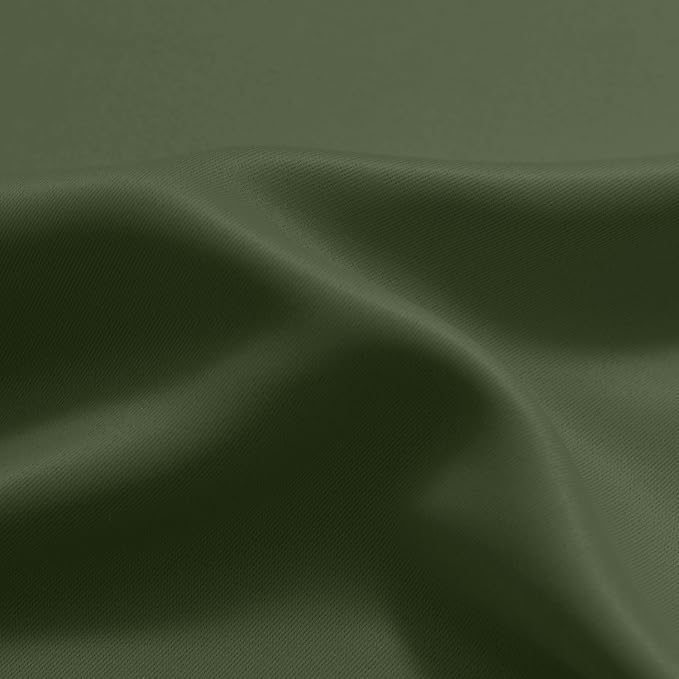Yakamok Ombre Curtains Sage Green and Greyish White - Image 8
