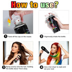 Temporary Hair Spray Color for Kids Women - One-Time Use Green Hair Spray, Vegan and Cruelty-Free Semi-Permanent Hair Color Dye (120ML, Purple)