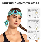 Men Women Novelty Sports Sweatbands Head Decor for Running Athletic Shower, Elastic Multifunction Monster Truck Cartoon Head Ribbon Headdress