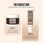 Overtone Semi Permanent Hair Color Conditioner, Espresso Brown, 8 oz, Nourishing, Damage-Free, Color Depositing Mask for All Hair Types with Shea Butter & Coconut Oil, Vegan & Cruelty-Free