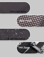 GOX Travel Toiletry Bag Dopp Kit Case for Men Multifunction Packing Organizer Pouch(Black)