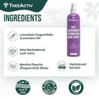 Nourishing Hair Growth Spray for Men and Women Hair Thickening Spray with Biotin Lavender Oil & Silk Amino Acids Lightweight Daily Leave-In Formula for Fuller Softer Hair, 8 fl oz