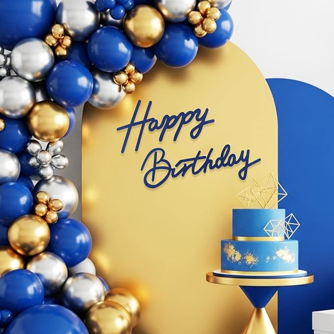 TONIFUL Happy Birthday Sign for Backdrop by TONIFUL