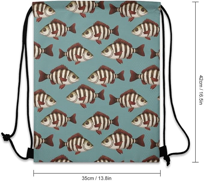 Gym Drawstring Bag Sports Sackpack Waterproof String Backpack - Image 3