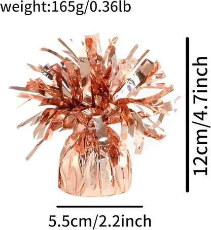 Balloon Weights, 12 Pieces, Weight 0.36Lb | Aluminum Foil, Suitable - Image 2