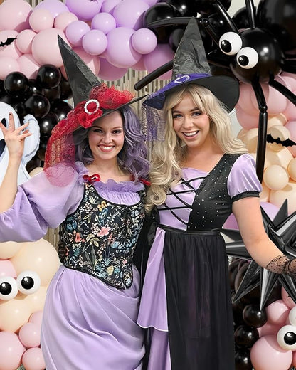 Halloween Balloon Arch Garland Kit, Explosion Star Ghost Foil Balloons - Image 5