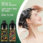 Hair Dye Shampoo 3 in 1, Blonde Brown Hair Dye 16.9 FL Oz, Hair Shampoo, Semi-Permanent Hair Color Shampoo, Lasts 30 Days (Blonde Brown)