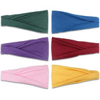 IVARYSS Headbands for Women, Non-Slip, Premium Stretchy Head Bands Hair Accessories,Wear for Yoga, Fashion, Working Out, Travel or Running, 6 Pack, Cute Multi