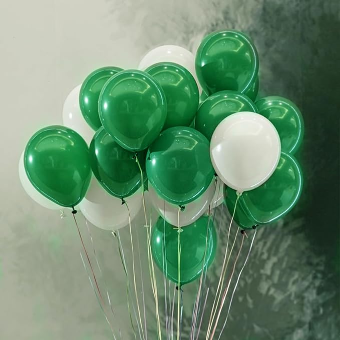 Green Balloons 110Pcs, 5 Inch Small Green Latex Party Balloons, Mini Thick - Image 5