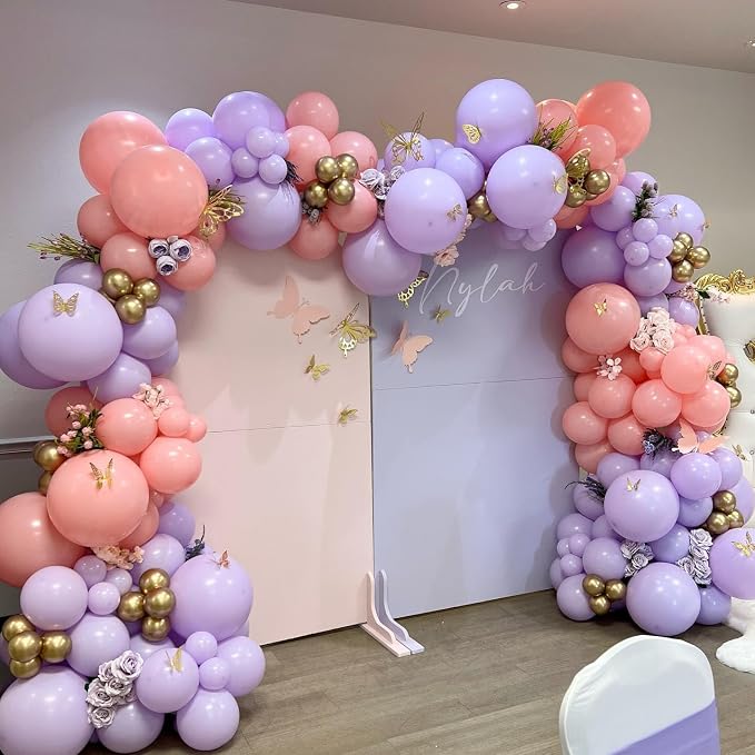 Pink and Purple Balloon Arch Kit, Engagements, Baby Shower, Anniversary Party - Image 6