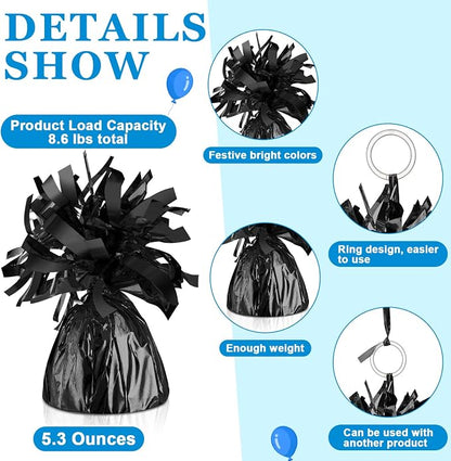 Yunsailing 25 Pcs Heavy Metallic Balloon Weights - Image 3