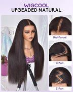 13x6 Lace Front Wigs Human Hair 180 Density Straight Transparent Lace Front Wigs Human Hair Pre Plucked Wigs for Women Glueless Wigs No Synthetic Blend Triple Lifespan 3X 30inch