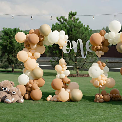 110pcs Brown Balloons 12 Inch Latex Balloon Arch Kit - Image 4