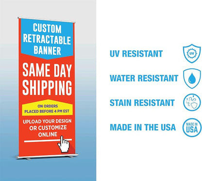 Custom Retractable Banner with Aluminum Frame - Image 4