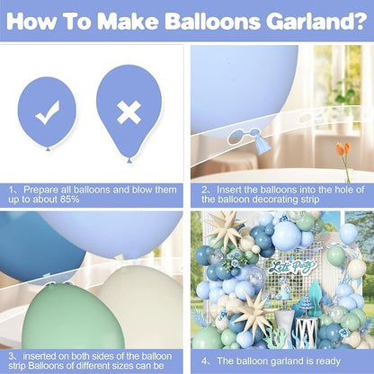 Under the Sea Balloon Arch Garland Kit - Image 9