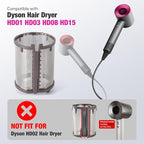 Inner Filter Mesh Compatible with Dyson Supersonic Hair Dryer HD01 HD03 HD08 Models, Metal Build-in Net Mesh Strainer Cover Attachments Part