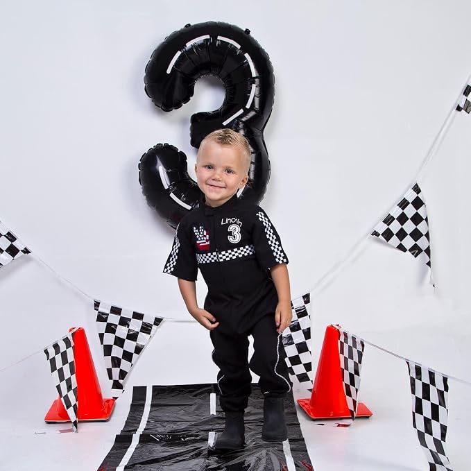Line 3 Balloon - Number Balloon 40 Inch, 3st Line Birthday Decorations | Giant - Image 7