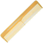 Giorgio G16 Fine Tooth and Wide Tooth Detangler Comb - Hair Comb for Men and for Women, Hair Styling Barber Comb, Beard and Mustache Combs for Men - Saw Cut and Handmade (Ivory)