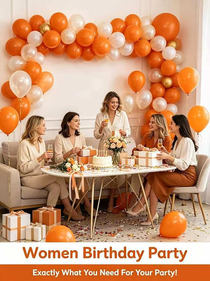 Orange Balloons 12 Inch 60 Pcs Orange Latex Balloons - Image 6