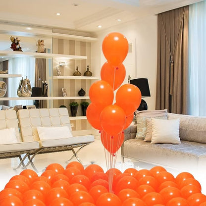 400 Pack 5 Inch Orange Latex Balloons Helium Balloons Party Balloons - Image 5
