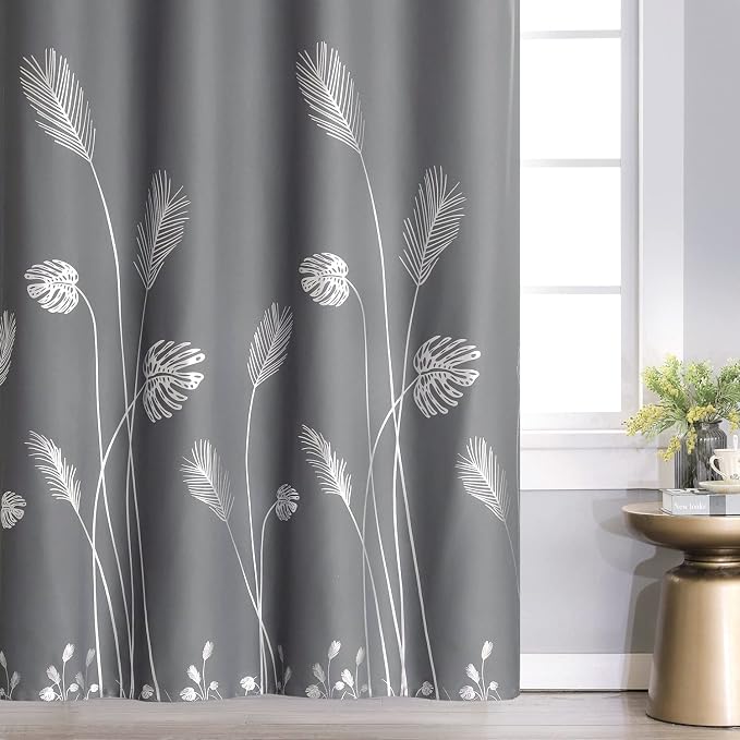 Grey Blackout Curtain for Dining Room 100W x 96L Inch Long Thermal Insulated - Image 3