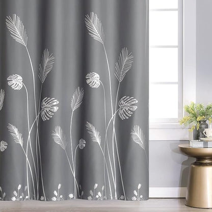 Grey Blackout Curtain for Dining Room 100W x 96L Inch Long Thermal Insulated - Image 3